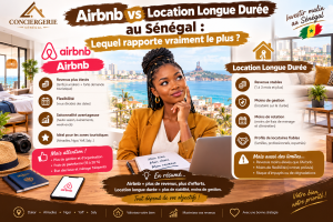 Airbnb vs Location Longue Durée au Sénégal : Lequel rapporte vraiment le plus ?